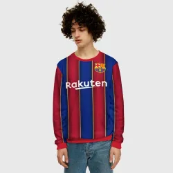 Мужской свитшот 3D Messi home 20-21 - фото 2