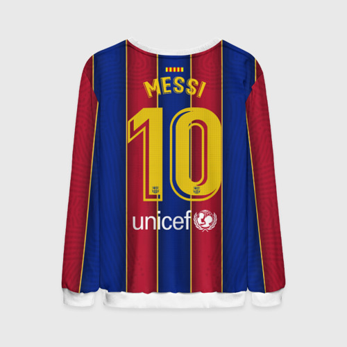 Мужской свитшот 3D Messi home 20-21, цвет белый - фото 2