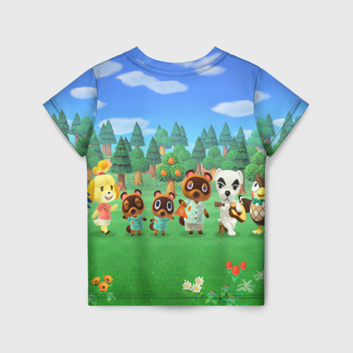 Детская футболка 3D Animal Crossing, цвет 3D печать - фото 2