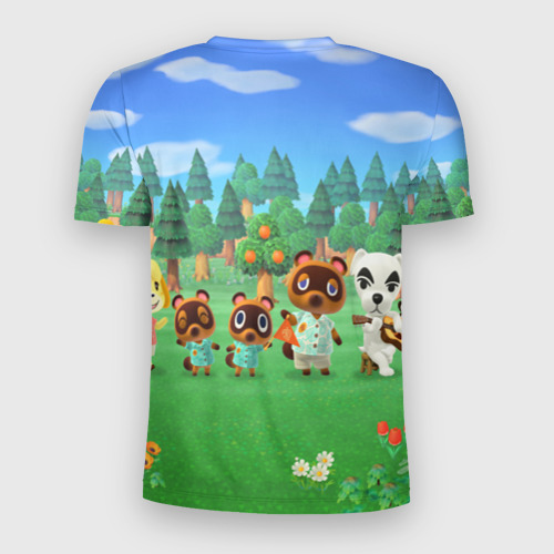 Мужская футболка 3D Slim Animal Crossing, цвет 3D печать - фото 2