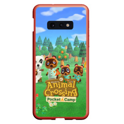 Чехол для Samsung S10E Animal Crossing