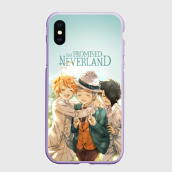 Чехол для iPhone XS Max матовый The Promised Neverland