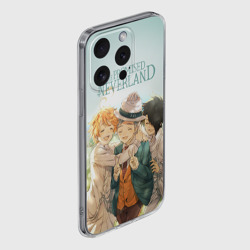 Чехол для iPhone 15 Pro Max силиконовый с защитой камеры The Promised Neverland - фото 2