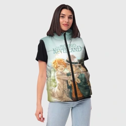 Женский жилет утепленный 3D The Promised Neverland - фото 2