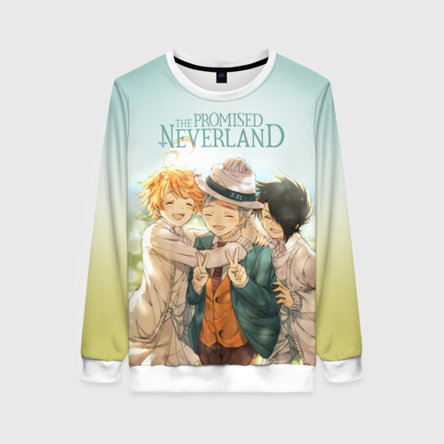 Женский свитшот 3D The Promised Neverland, цвет 3D печать