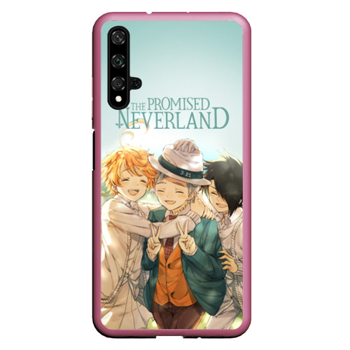 Чехол для Honor 20 The Promised Neverland, цвет малиновый