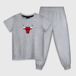 Детская пижама хлопок Chicago bulls лого