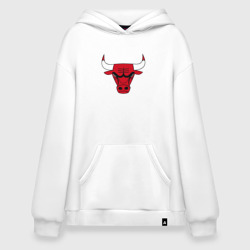 Худи SuperOversize хлопок Chicago bulls лого