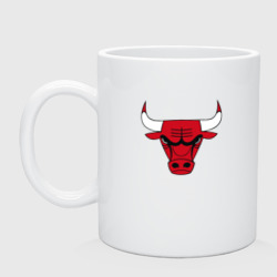 Кружка керамическая Chicago bulls лого