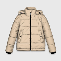 Зимняя куртка для мальчиков 3D Бежевая