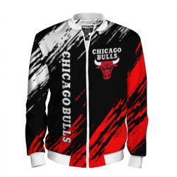 Мужской бомбер 3D Chicago bulls