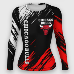 Женский рашгард 3D Chicago bulls