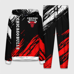 Женский костюм с толстовкой 3D Chicago bulls