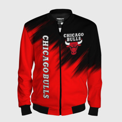 Мужской бомбер 3D Chicago bulls Чикаго буллс