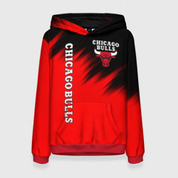 Женская толстовка 3D Chicago bulls Чикаго буллс