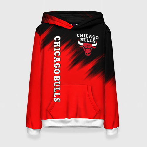 Женская толстовка 3D Chicago bulls Чикаго буллс, цвет 3D печать