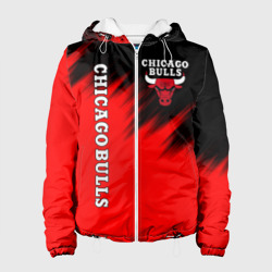 Женская куртка 3D Chicago bulls Чикаго буллс