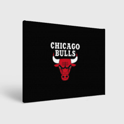 Холст прямоугольный Chicago bulls Чикаго буллс