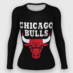 Женский рашгард 3D Chicago bulls Чикаго буллс