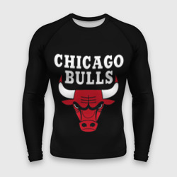 Мужской рашгард 3D Chicago bulls Чикаго буллс