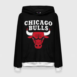 Женская толстовка 3D Chicago bulls Чикаго буллс