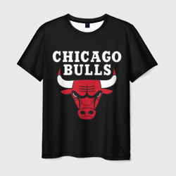 Мужская футболка 3D Chicago bulls Чикаго буллс