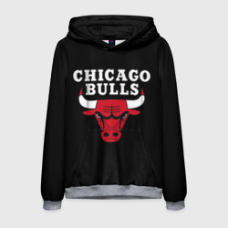 Мужская толстовка 3D Chicago bulls Чикаго буллс