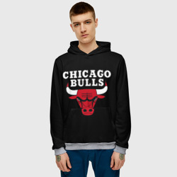 Мужская толстовка 3D Chicago bulls Чикаго буллс - фото 2