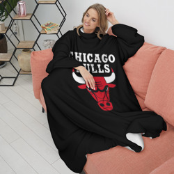 Плед с рукавами Chicago bulls Чикаго буллс - фото 2