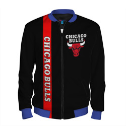 Мужской бомбер 3D Chicago bulls