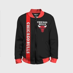 Детский бомбер 3D Chicago bulls