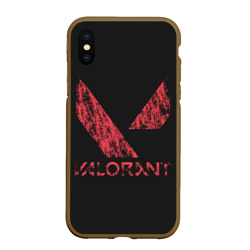 Чехол для iPhone XS Max матовый Valorant