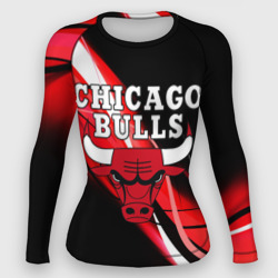 Женский рашгард 3D Chicago bulls Чикаго буллс