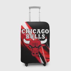 Чехол для чемодана 3D Chicago bulls Чикаго буллс