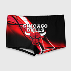 Мужские купальные плавки 3D Chicago bulls Чикаго буллс