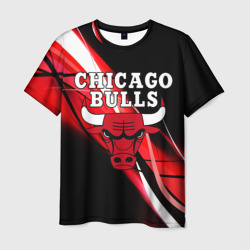 Мужская футболка 3D Chicago bulls Чикаго буллс