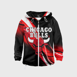 Детская ветровка 3D Chicago bulls Чикаго буллс