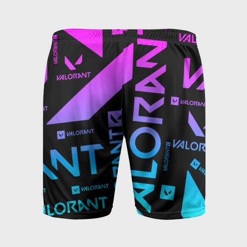 Мужские шорты спортивные Valorant, цвет 3D печать - фото 2
