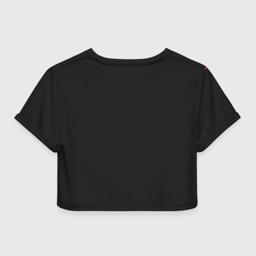 Женская футболка Crop-top 3D Sage, цвет 3D печать - фото 2
