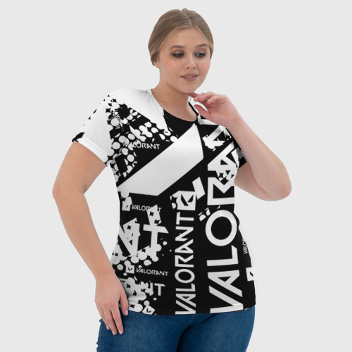 Женская футболка 3D Valorant, цвет 3D печать - фото 6