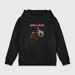 Детское худи Oversize хлопок God of war