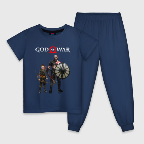 Детская пижама хлопок God of war