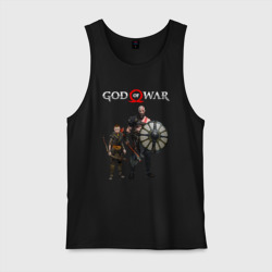 Мужская майка хлопок God of war