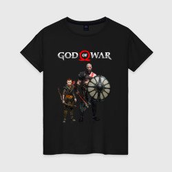 Женская футболка хлопок God of war