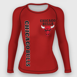 Женский рашгард 3D Chicago bulls Чикаго буллс