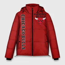 Мужская зимняя куртка 3D Chicago bulls Чикаго буллс