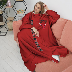 Плед с рукавами Chicago bulls Чикаго буллс - фото 2