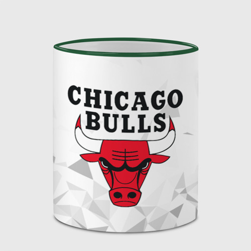 Кружка с полной запечаткой Chicago bulls, цвет Кант зеленый - фото 4