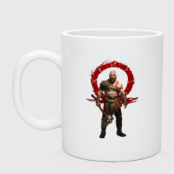 Кружка керамическая God of war