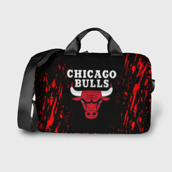 Сумка для ноутбука 3D Chicago bulls Чикаго буллс